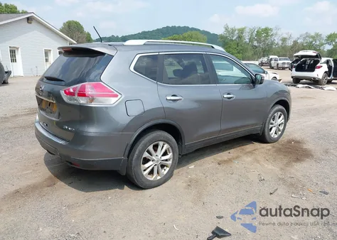 2015 Nissan Rogue Sv from USA, damaged, VIN KNMAT2MV5FP511748